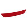 Rear Bumper Reflector Strip Enhanced Safety Stylish Look High Strength Rear Bumper Reflector Strip Cover Right: