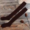 1 Pair Women Solid Winter Warm Women Soft Thigh-High Thick Stockings Long Socks