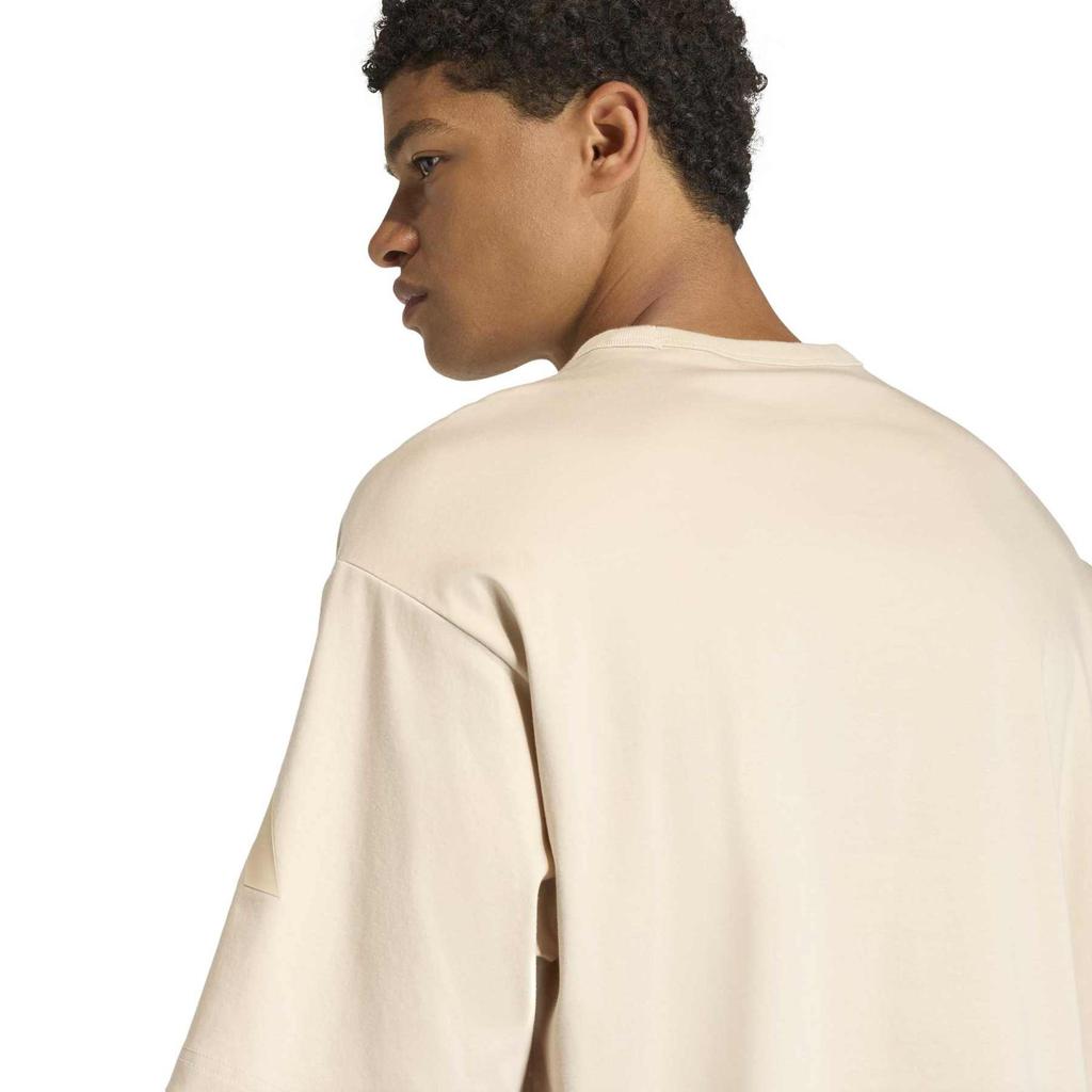 Men's T-shirt adidas SOFT LUX beige KE5899 size M