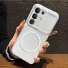Metallic Finish Magnetic TPU Phone Case for Vivo Y29 4G Shockproof Matte Soft Cover