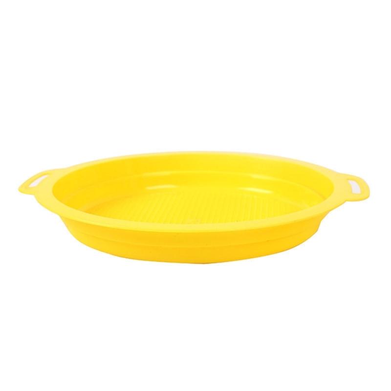 4 Pieces Durable Sand Sieves For Children Beach Play Ideal For Sand Digging And Water Game
