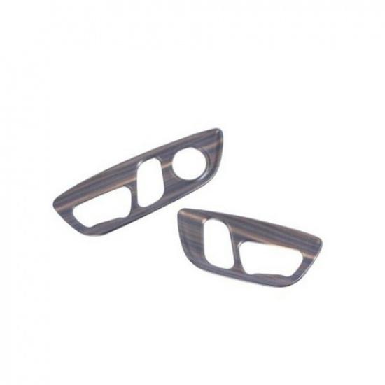 Peach Wood Grain Seat Button Switch Panel Cover Trim For Toyota Venza -