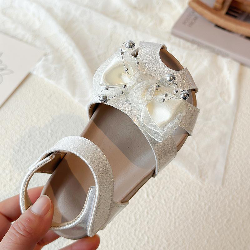 Girls' New Style Head-covering Sandals, Soft-soled Baby Walking Shoes