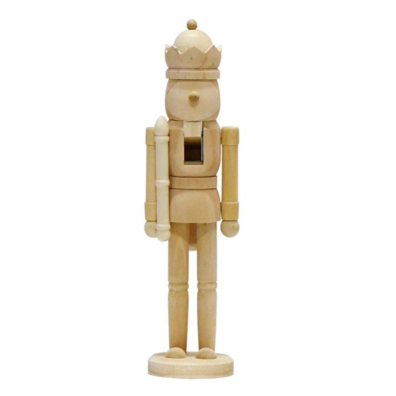 

Christmas Nutcrackers Ornament, Wood Christmas Nutcrackers Soldier Figures Standing Decorations for Christmas
