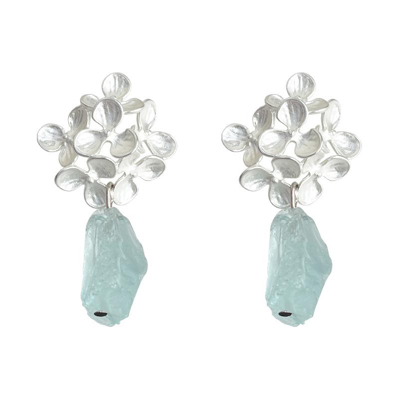 Summer Vacation Style Flower Earrings