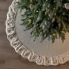 Christmas Tree Skirt Decoration Props Knitted Christmas Gift Plaid Tree Skirt 48 Inches