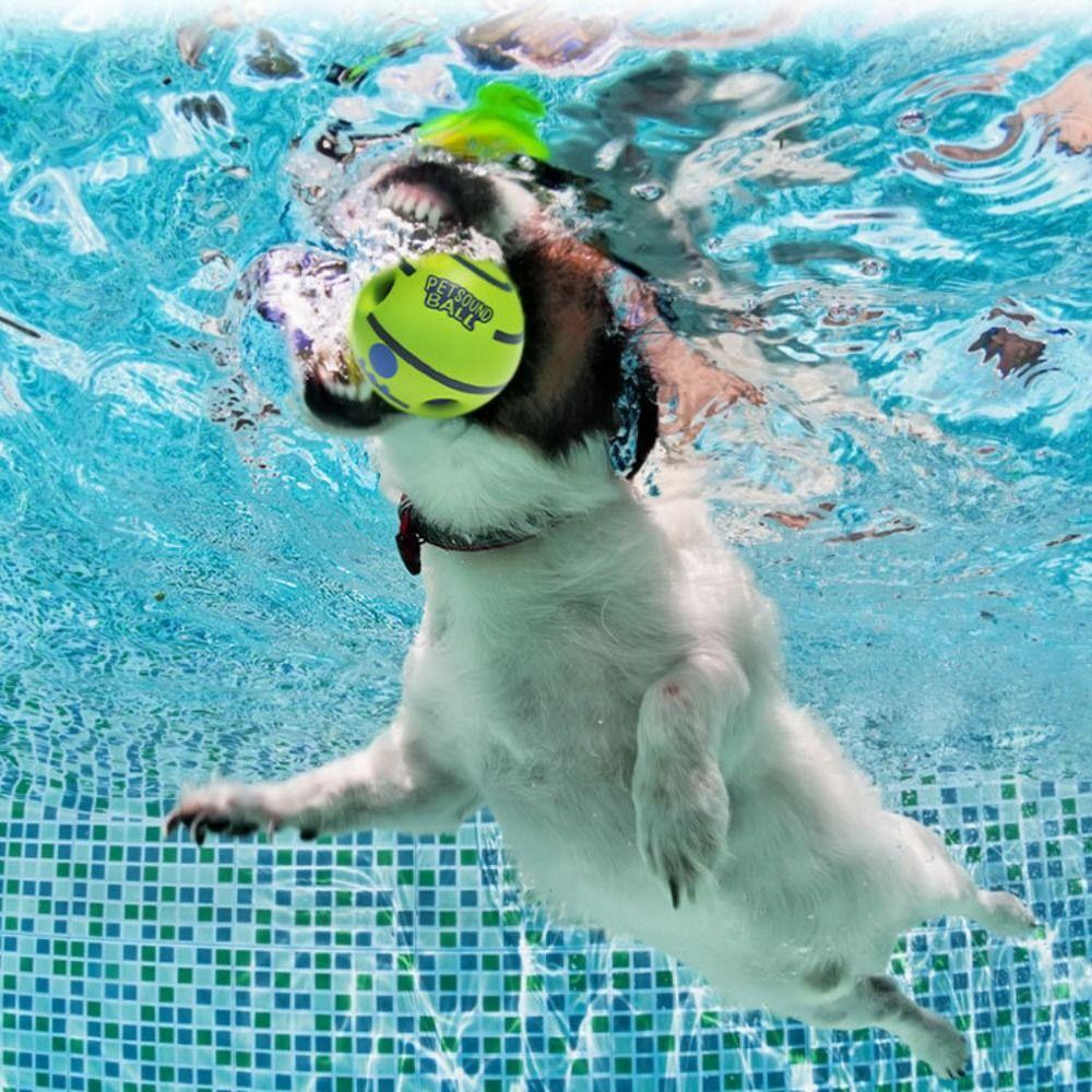 Pet Toy Durable Dog Toy Ball Fun Sounds Bite-resistant Squeaky Dog Toy Wear-resistant Interactive Puppy Wrestling Toy Pets Play
