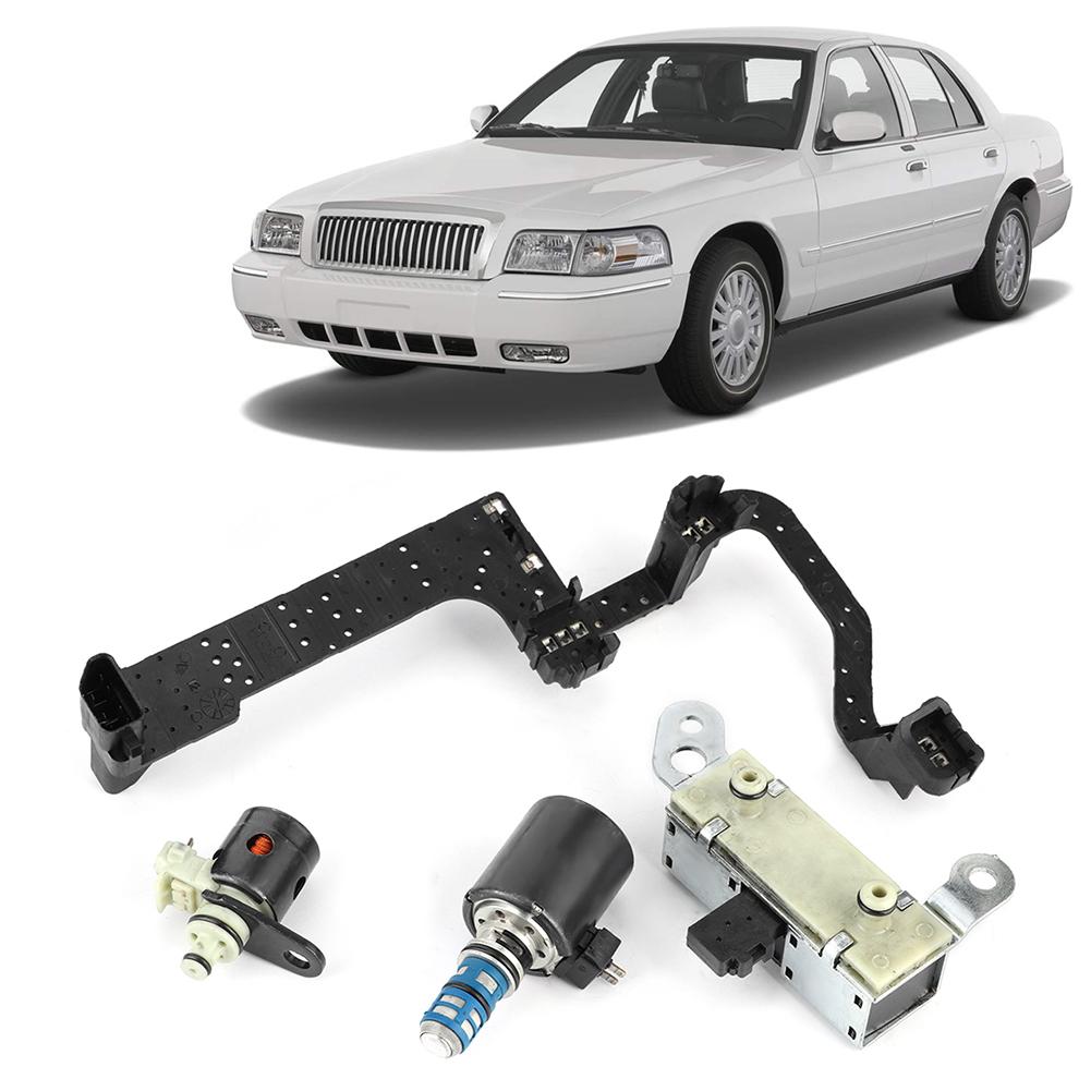 4 Stück Getriebe Magnetventil Satz Passend für Ford E150 E250 E350 F150 20052008 4R70W