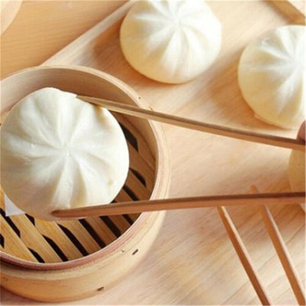 2 Pcs Wooden Food Toast  Salad Tongs  Toaster Sugar Ice Tea Tong Tea Clips Teaware  For Kitchen Teaware Accessories