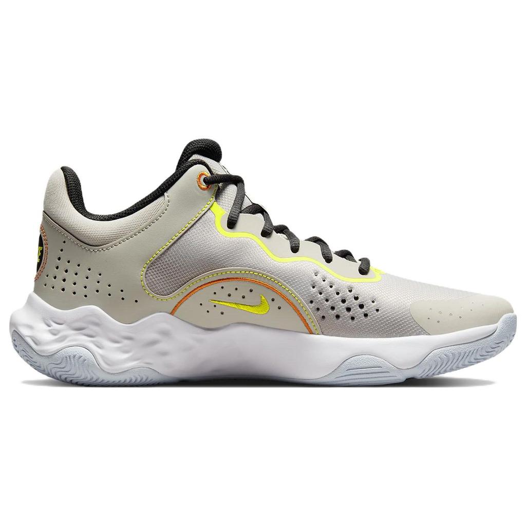 Nike Fly.By Mid 3 Light Iron Ore Unisex Sneakers Grey Atomic-Green Black DD9311-004
