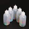 5pcs Condiment Craft Plastic Tattoo Nozzles Painting Squeeze Bottles Jam