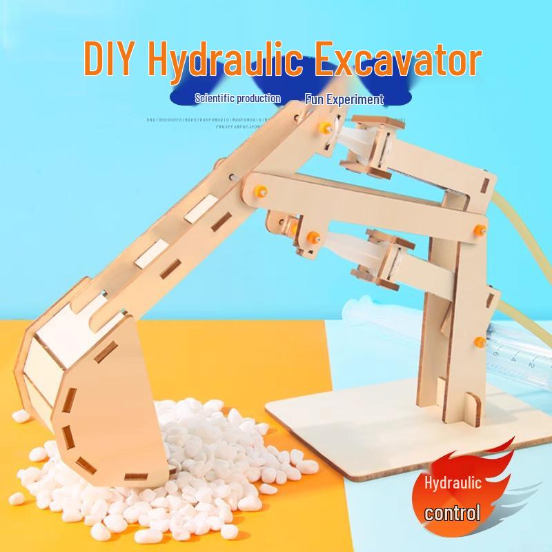 DIY Science Kit: Children s Hydraulic Excavator Experiment