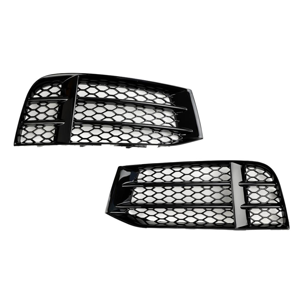 Front Bumper Lower Fog Light Cover Grill Grille 8T0807681F 8T0807682F Fit RS5 2010-2016