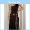 Bohemian Vintage Taillengürtel mit Muschelperlen-Weberei für Sommerkleid-Accessoires