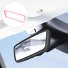 Rearview Mirror Protector Cover Silicone Frame Lightweight Car Rear View Mirror Guard Compatible with Tesla Y Interior 7.08X2.04X0.51 Inches