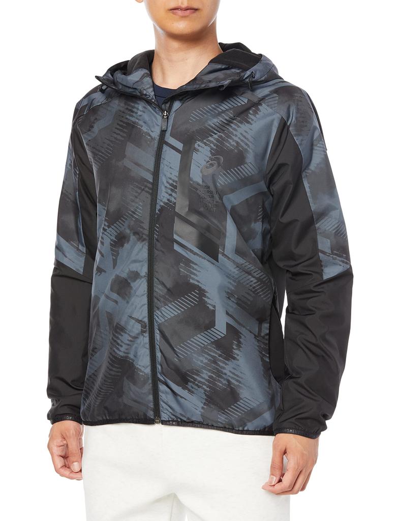 2031D588 LIMO Tricot Back Graphic Breaker Hoodie [Asics] Men's