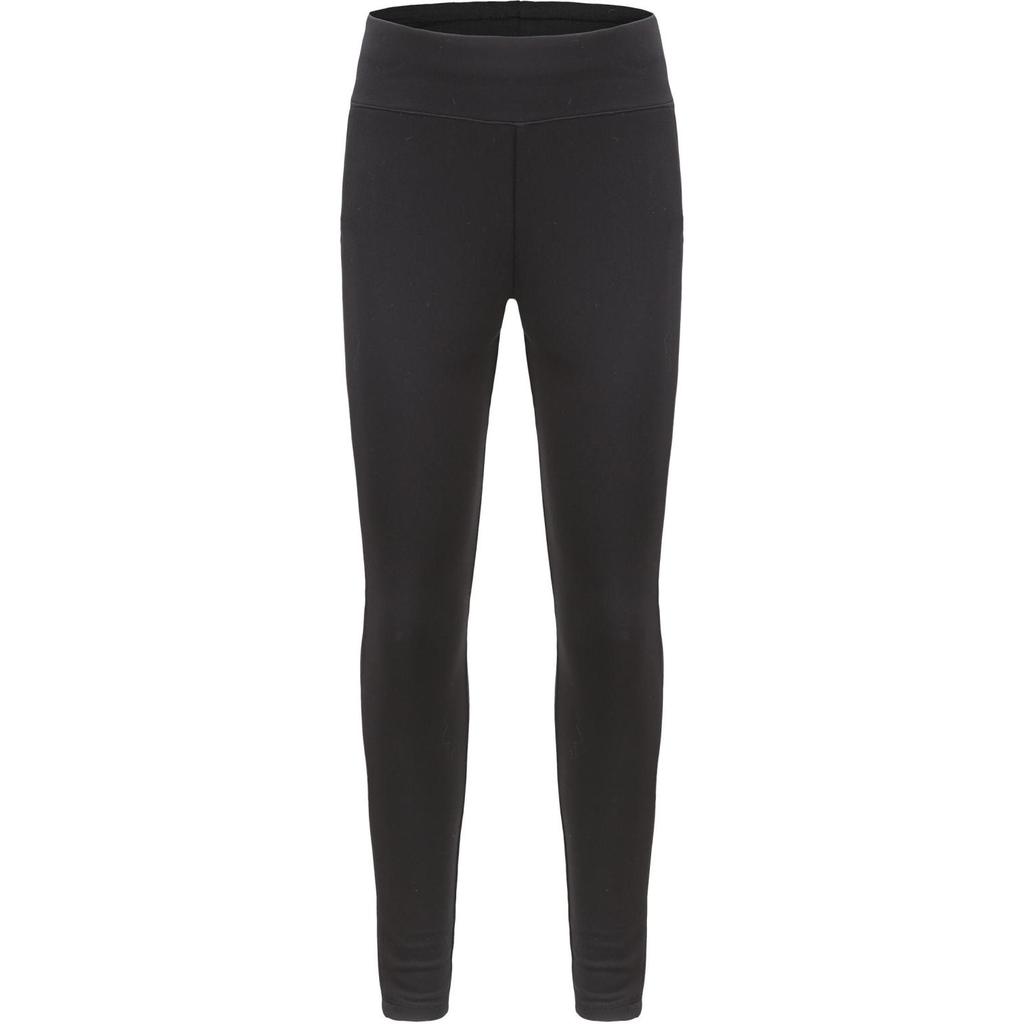Decathlon S500 Breathable High Waist Fitted Trousers Black for Kids