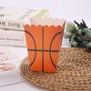 Sports Theme Collapsible Snack Box, Reusable Popcorn Box, Chicken Nugget Box, Candy Container, Portable for Parties Picnics