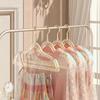 10Pcs Transparent Clothes Hanger, Home Clothes Hanger, No Marks, Anti Slip Clothes Hanger, Clothes Drying Support