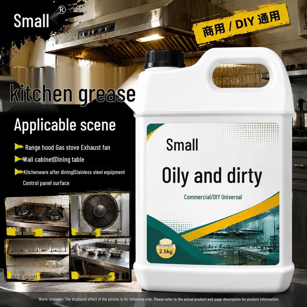 Concentrated Liquid Degreaser for Removing Aged Oil Stains in Cabinets