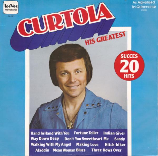 

LP Record BOBBY CURTOLA His Greatest TA1071 Tee Vee Interna 1977 Canada Rock Used