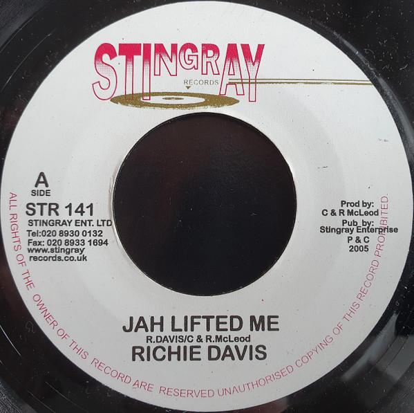 

7inch Record RICHIE DAVIS TONY DOUGLAS Jah Lifted Me Watching Over Me STR141 Stingray Record 2005 UK Reggae Ska Dub Used