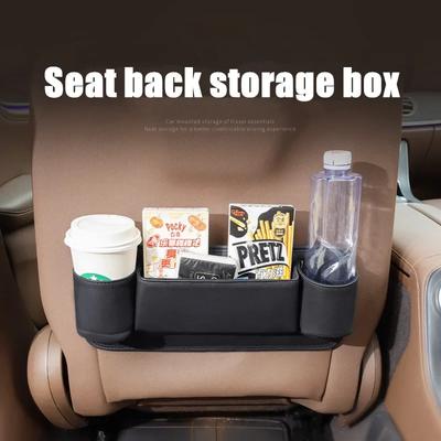 Aufbewahrungsbox für die Rückenlehne des Autositzes, Aufbewahrung von Wasserbechern, Aufbewahrungsbox für die Rückenlehne des Sitzes, praktisch und kreativ, multifunktional