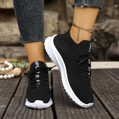 Modne Nowe Trampki Damskie Buty Miękka Podeszwa Oddychające Wiosna i Jesień Damskie Codzienne Oddychające do Biegania Chodzenia Siatkowe Obuwie