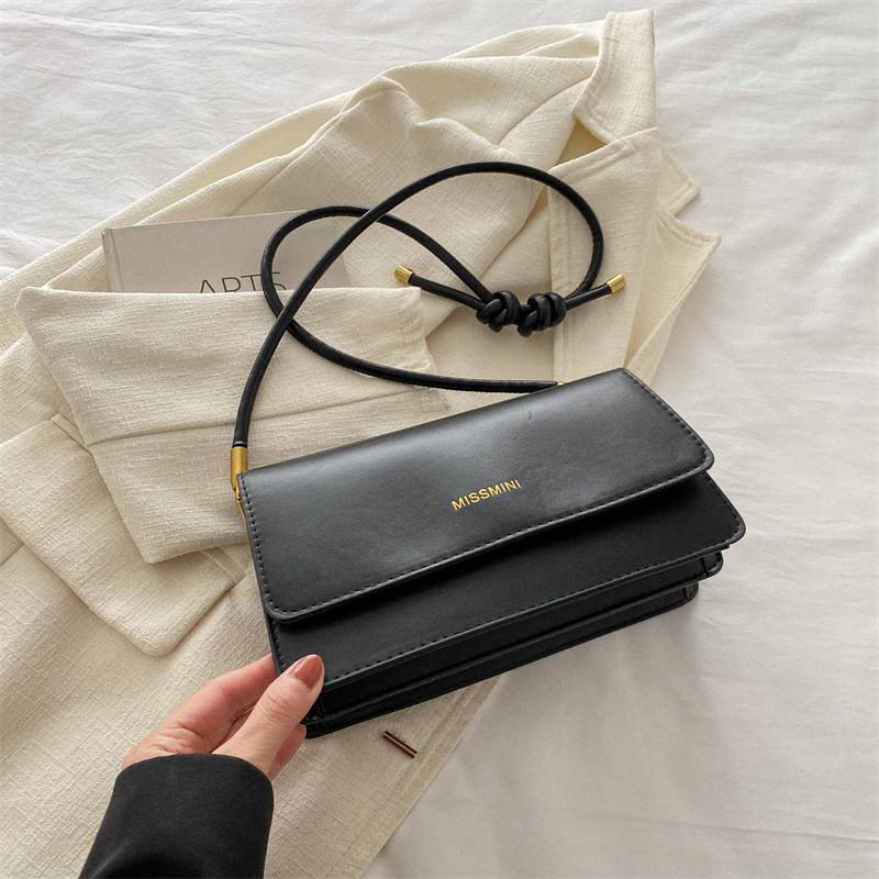 

Trendy And Fashionable 2023 Pu Shoulder Bag For Women With Magnetic Closure чёрный