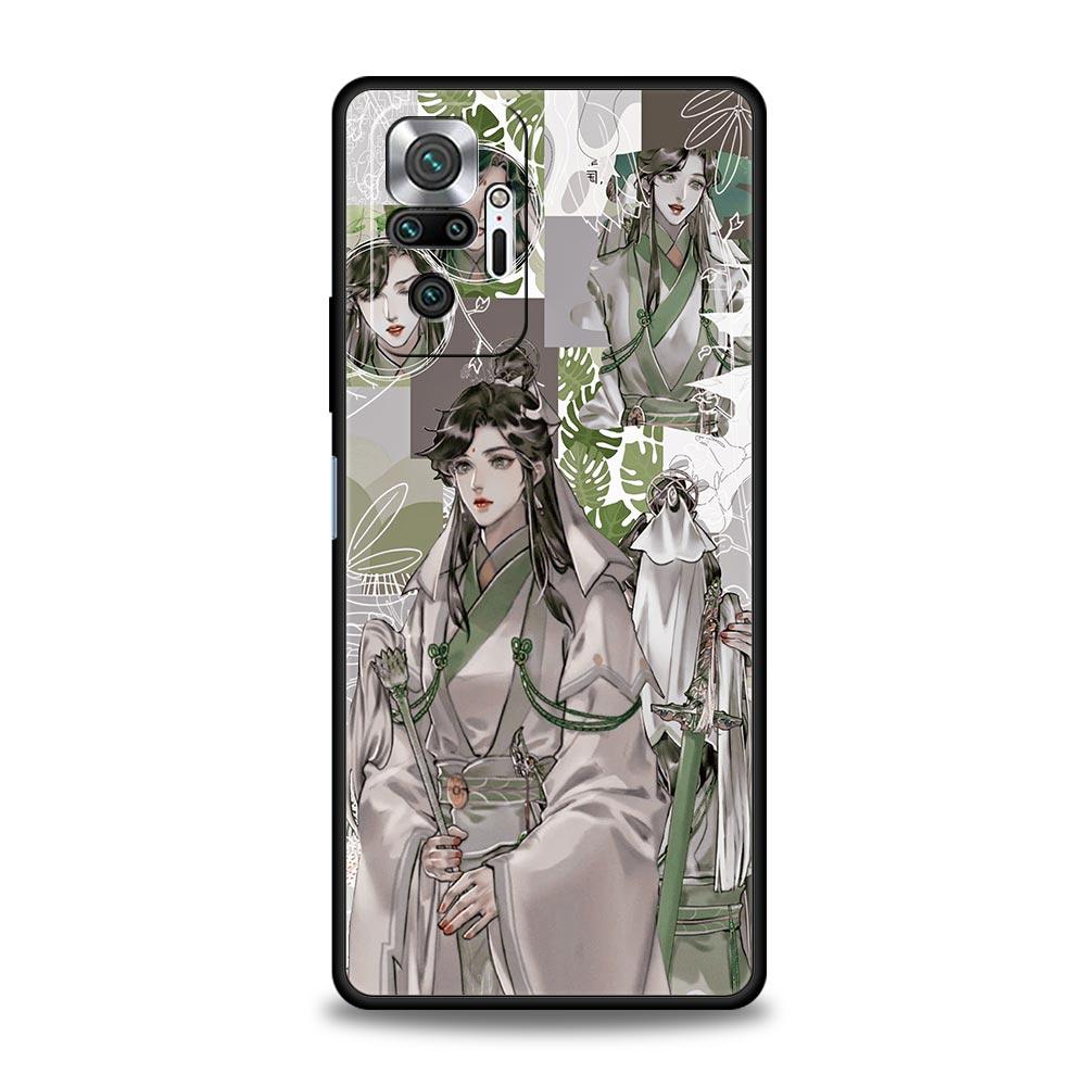 Heaven Official’s Blessing Phone Case For Xiaomi Redmi Note 12 5G 11 10 Pro 4G 10C 9S 9 8 7 9T 8T 9C 9A 8A K40 Gaming Soft Cover