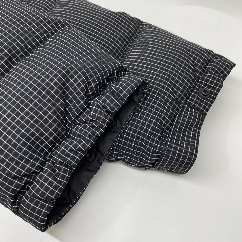 THE NORTH FACE ND2979N Black Glen Check Down Jacket Jacket M blackUsed