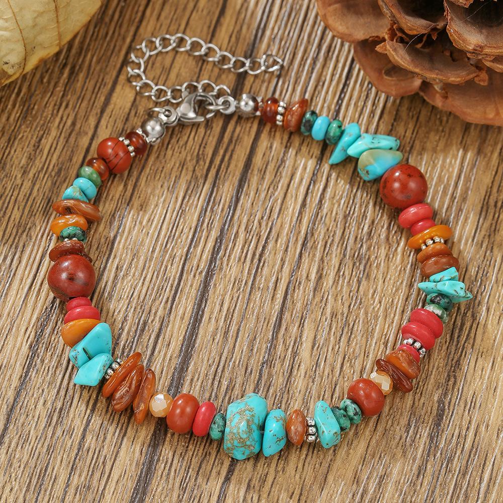 

JYL TS Bracelet Women s Hammered Texture Set Enhances Unique Charm & Luck ZJ15647 лаймовый
