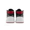 Air Jordan 1 Mid 'Gym Red Black Toe' (Unisex) White / Gym Red / Black Vintage Basketball Shoes DQ8426 106
