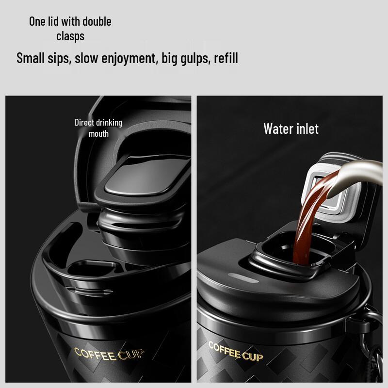 Portable Insulated Coffee & Water Mug