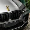 Car Hood Sticker Sun Protection Metal Adhesive Car Front Bonnet Eagle Ornament For Sedan RV Commuting Travel Family Outings