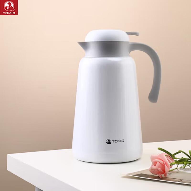 TOMIC Large Capacity Double-Layer Stainless Steel Insulated Pot