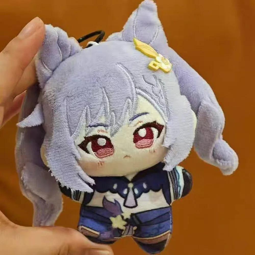 Genshin Impact Plush Dolls Venti Xiao Focalors Scaramouche Yoimiya Furina Kazuha Yae Miko Bag Pendant Keychain Stuffed Toys Gift