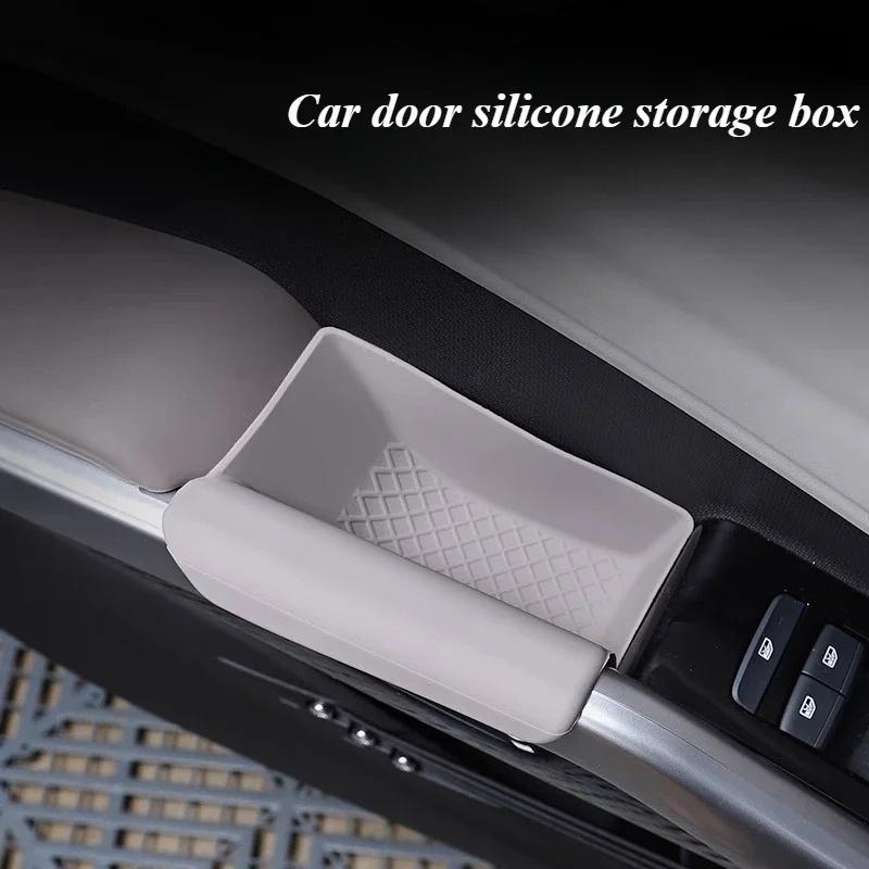 For BYD Yuan Plus ATTO 3 Car Door Storage Box Four Doors Central Control Armrest Box Compartment Storage Auto Accessories