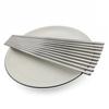 Chinese Chopsticks 5 Pairs Set Silver 304 Stainless Steel Food Grade Reusable Chopsticks Tableware Noodle Sushi Sticks