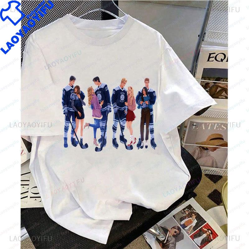 Camisetas Off Campus Season 1 Tv Series Graphic TShirts Briar University Hockey Y2k Clothes Streetwear Short Sleeve Tees Top S