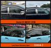 Nissan Xterra Window Visor Rain Guards and Eyebrows