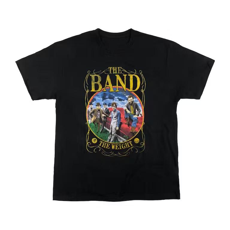 Vtg The Band The Weight Heavy Cotton Black All Size T Shirt TT283 Unisex T-Shirt XL