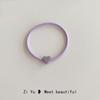 Sweet Candy Color Hair Elastic Band - High Elasticity for Girls