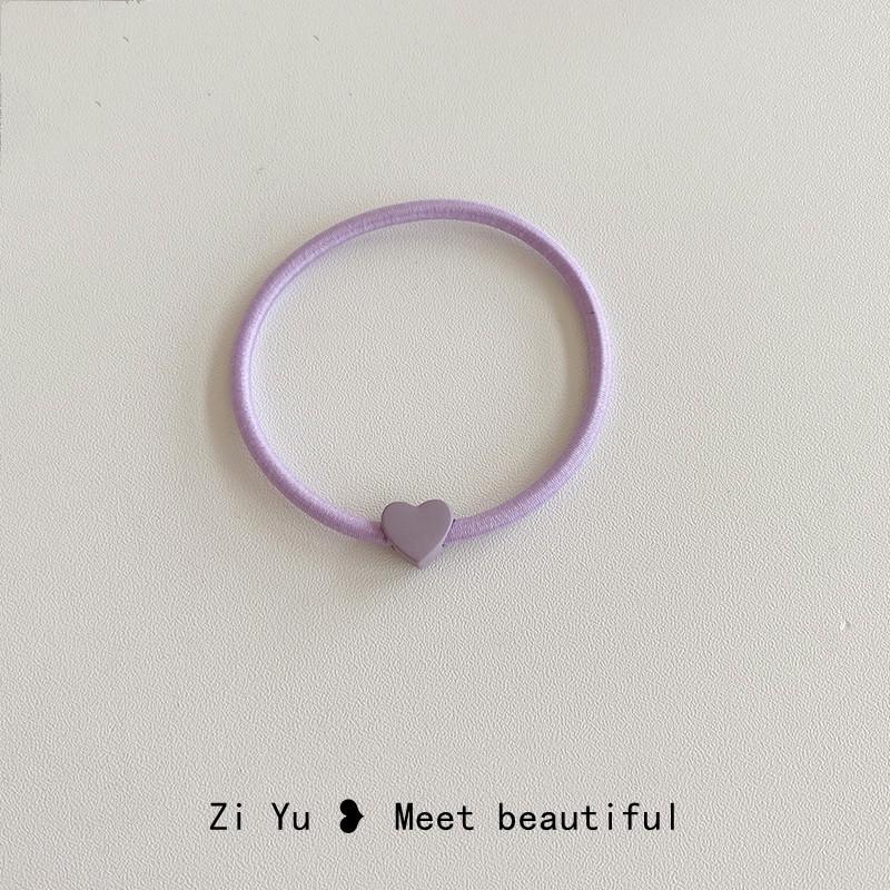 Sweet Candy Color Hair Elastic Band - High Elasticity for Girls