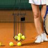 Ergonomic Handle Tennis Balls Collector Black Tennis Ball Picker  Sport Equipment