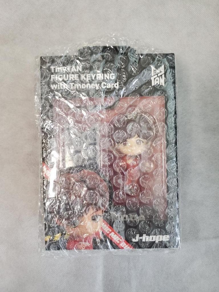 [USED] J-HOPE T-Money BTS Official Figure Key Ring TinyTAN