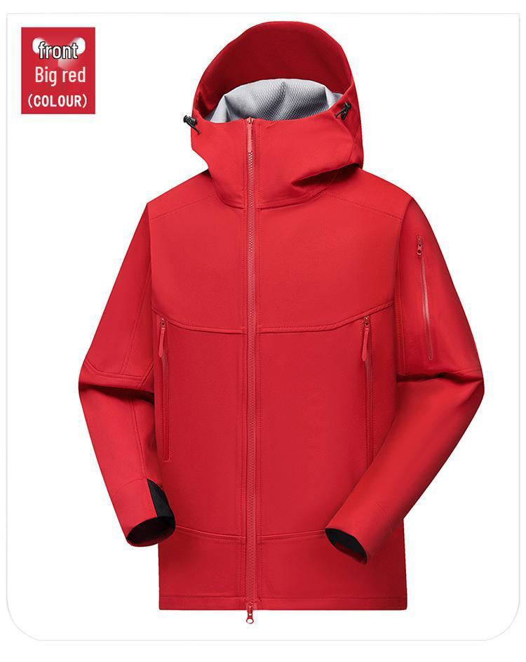 Men's Autumn Hooded Windbreaker: Korean Style, Versatile, Handsome, Youthful Workwear.