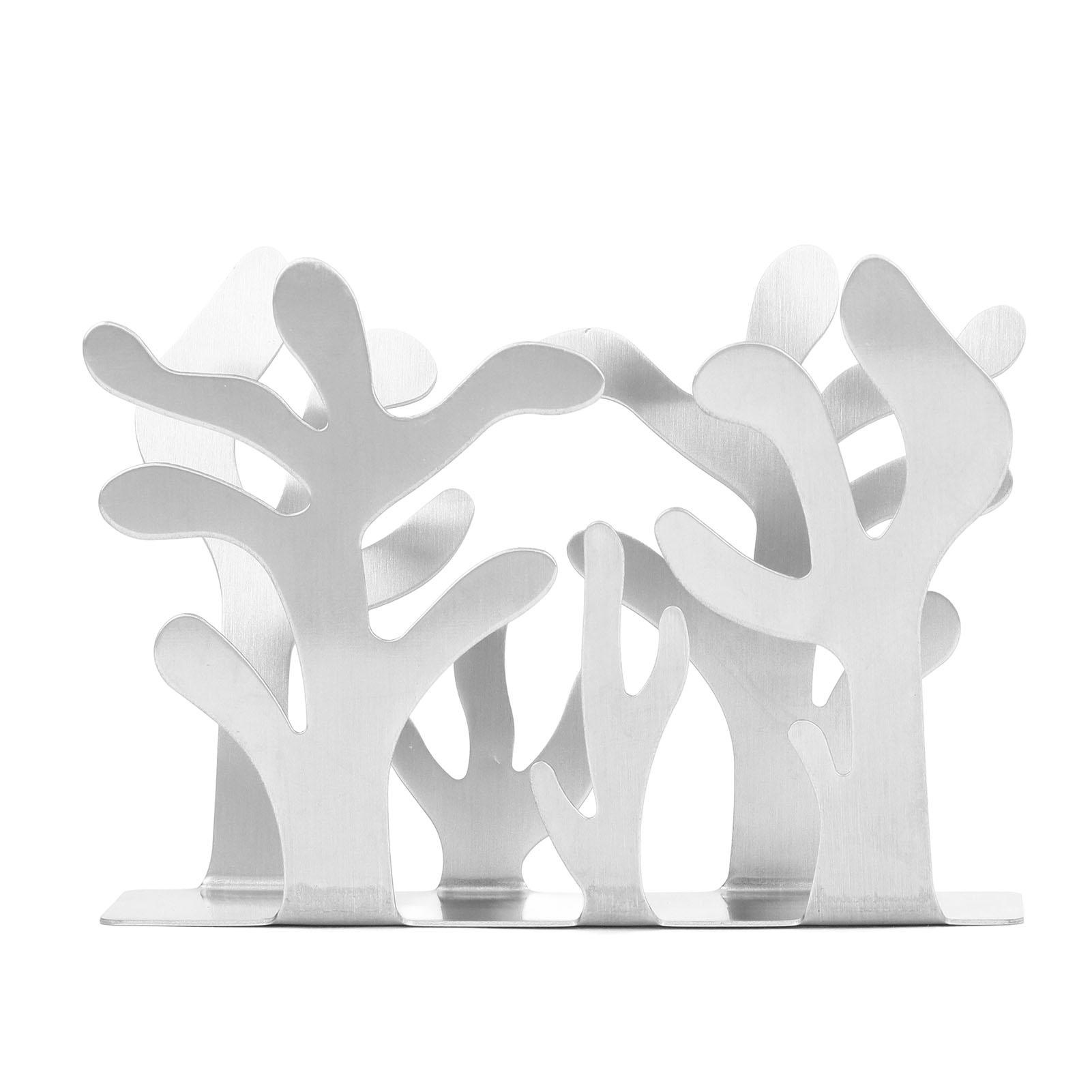 Coral Napkin Holder Iron Art Vertical Napkin Holder Multifunction Metal Napkin Holder Desktop Storage Rack for Bar Hotel