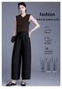 Spring 2026 Elegant Casual High Waist Wide Leg Pants for Middle-Aged and Elderly Women