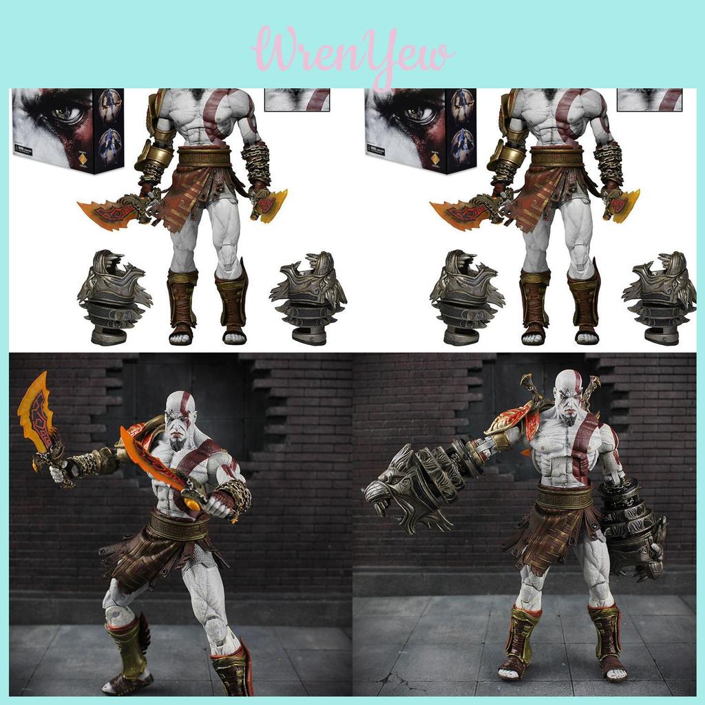 Neca God Of War 3 Kratos Figurine d'Action 7 Pouces Modèle de Collection en PVC Très Détaillé